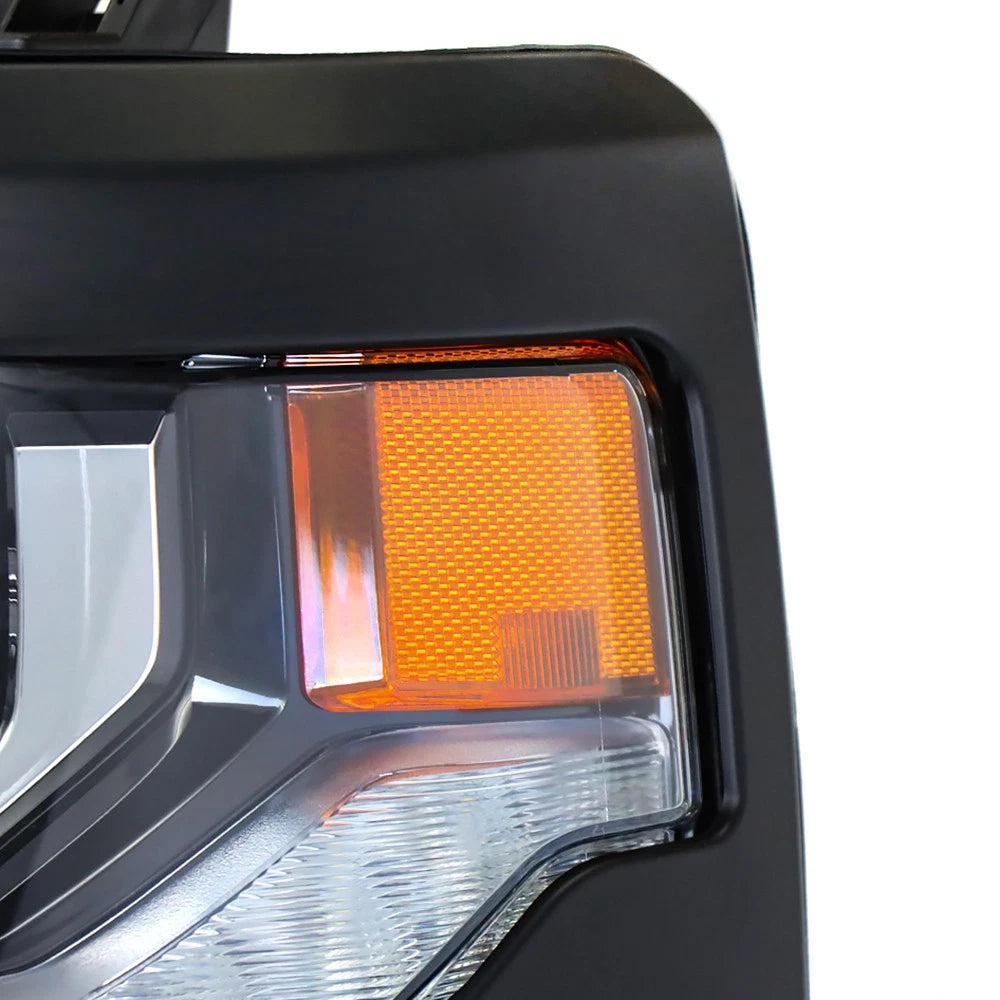 Driver Headlight for Chevy Silverado 1500 (2016–2018) HID/Xenon LED DRL