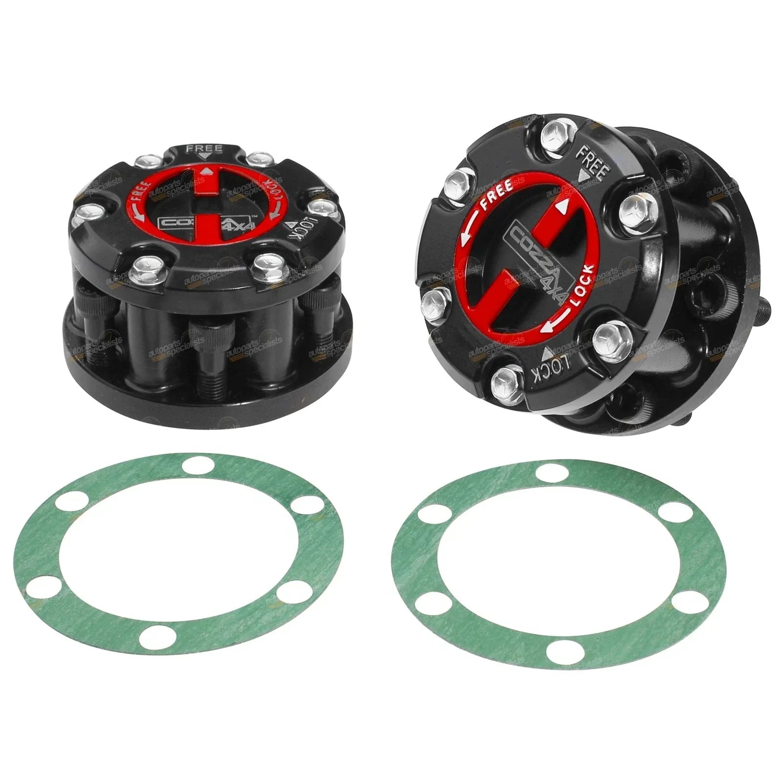 Manual Hub Set for Colorado, Frontera, Jackaroo, Rodeo, D-Max, MU-X