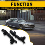 Set of 2 Front Bumper Brackets for Honda Accord Sedan (2018â2021)