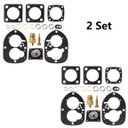 2X Carburetor Repair Kit for Volvo Penta Inboard Marine AQ BB (856471, 856472)