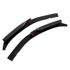 Front Bumper Lip for BMW F22 2 Series (2014–2021) Painted Black