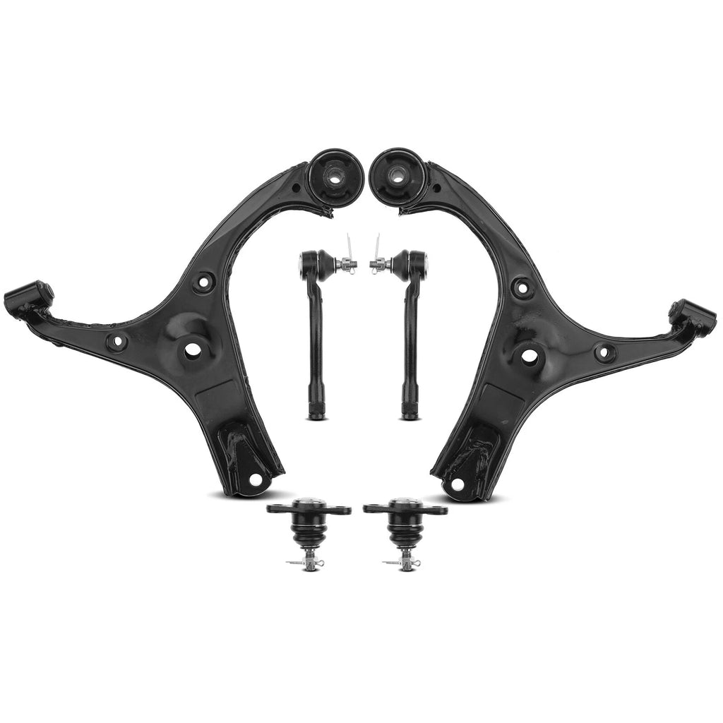 6X Front Lower Control Arm Tie Rod Ball Joint for Hyundai Accent (2006–2011)