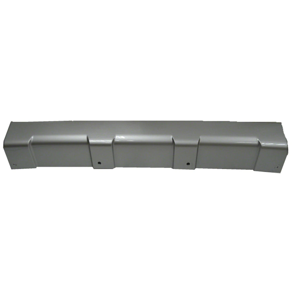 Replacement Silver Painted Plastic Rear Lower Center Bumper Cover