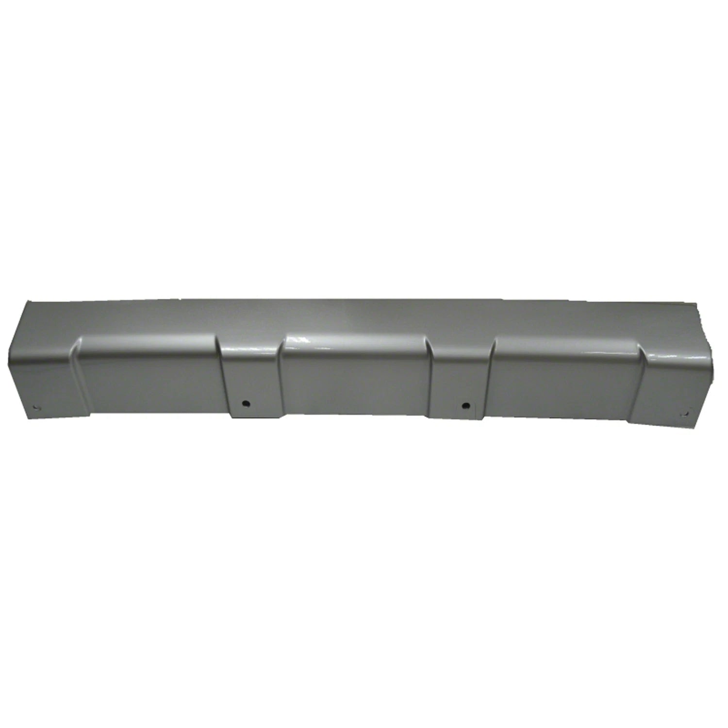 Replacement Silver Painted Plastic Rear Lower Center Bumper Cover