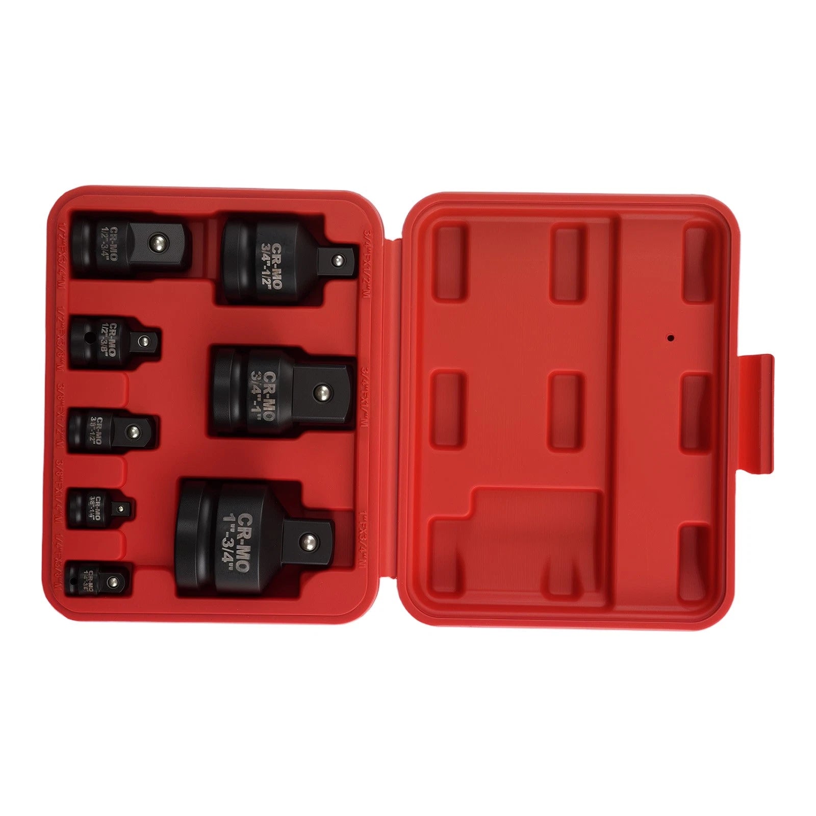 8pcs Impact Drive Adapter Socket Reducer Set CR-MO Steel for Automotive