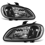 Headlight Assembly for Freightliner M2 106 112 (2003–2018) Black Housing Clear Lens