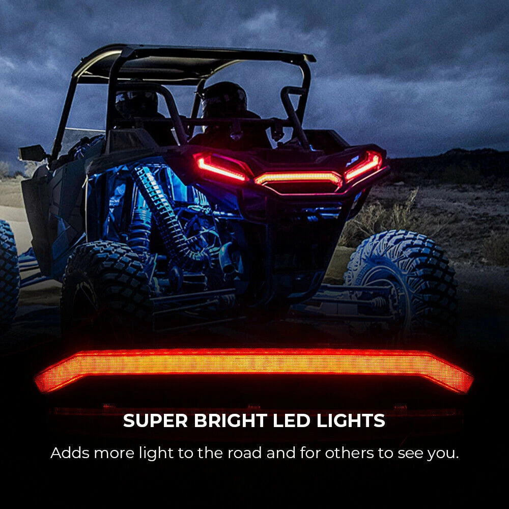 Smoke Rear LED Tail Light for Polaris RZR XP/XP 4 1000 (2019–Present)