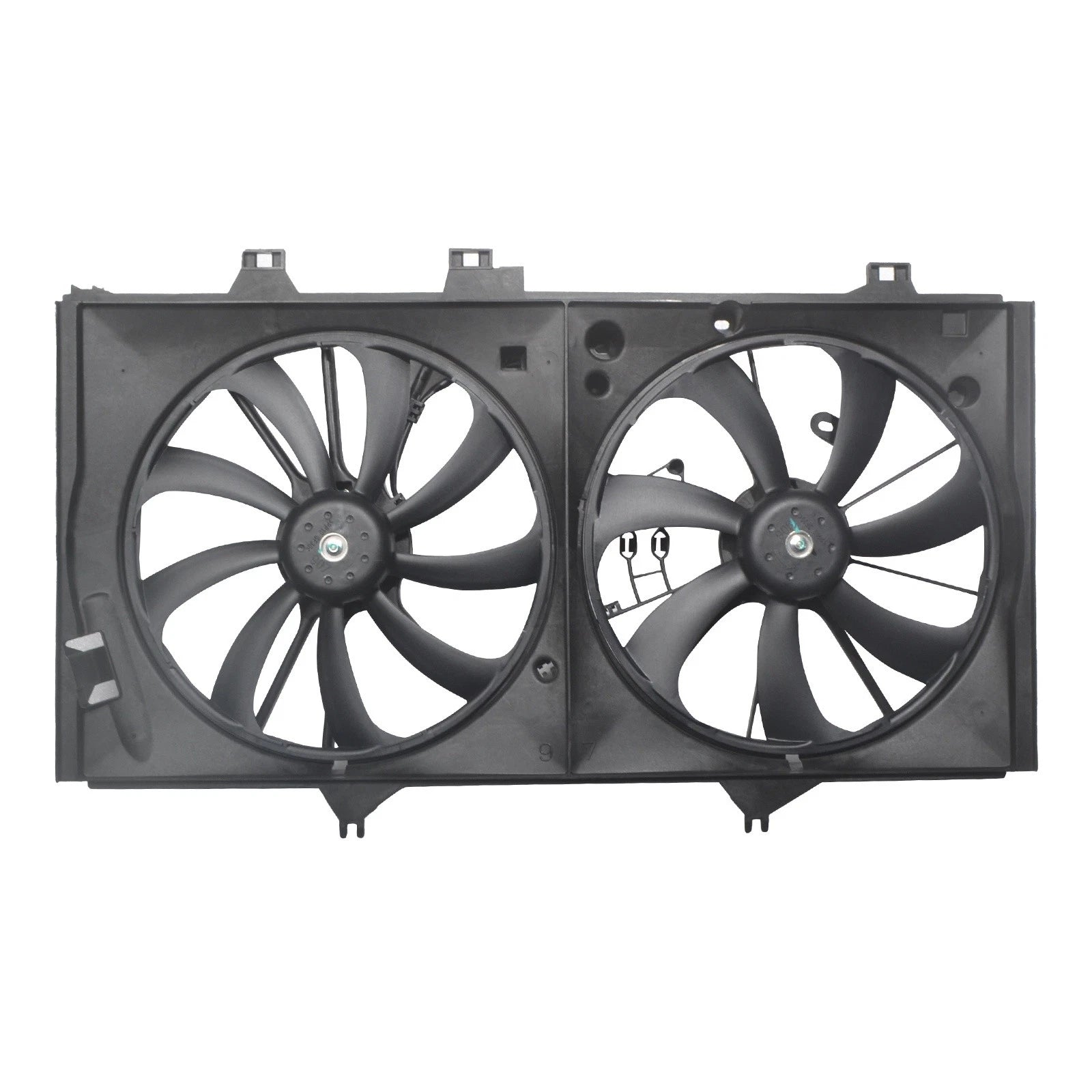Dual A/C Condenser Cooling Fan Assembly for Toyota Camry (2012–2017)