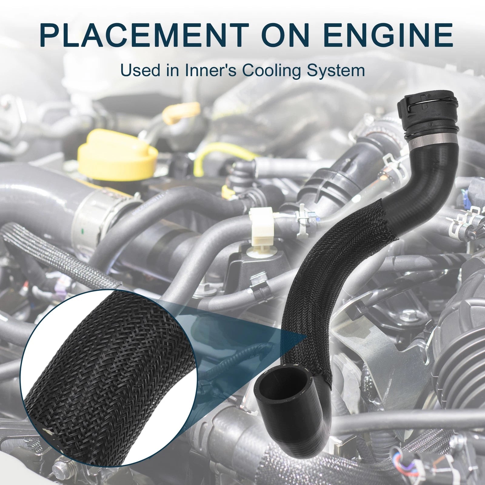 Radiator Hose for BMW 535i (No. 11537593513) (2011–2016)