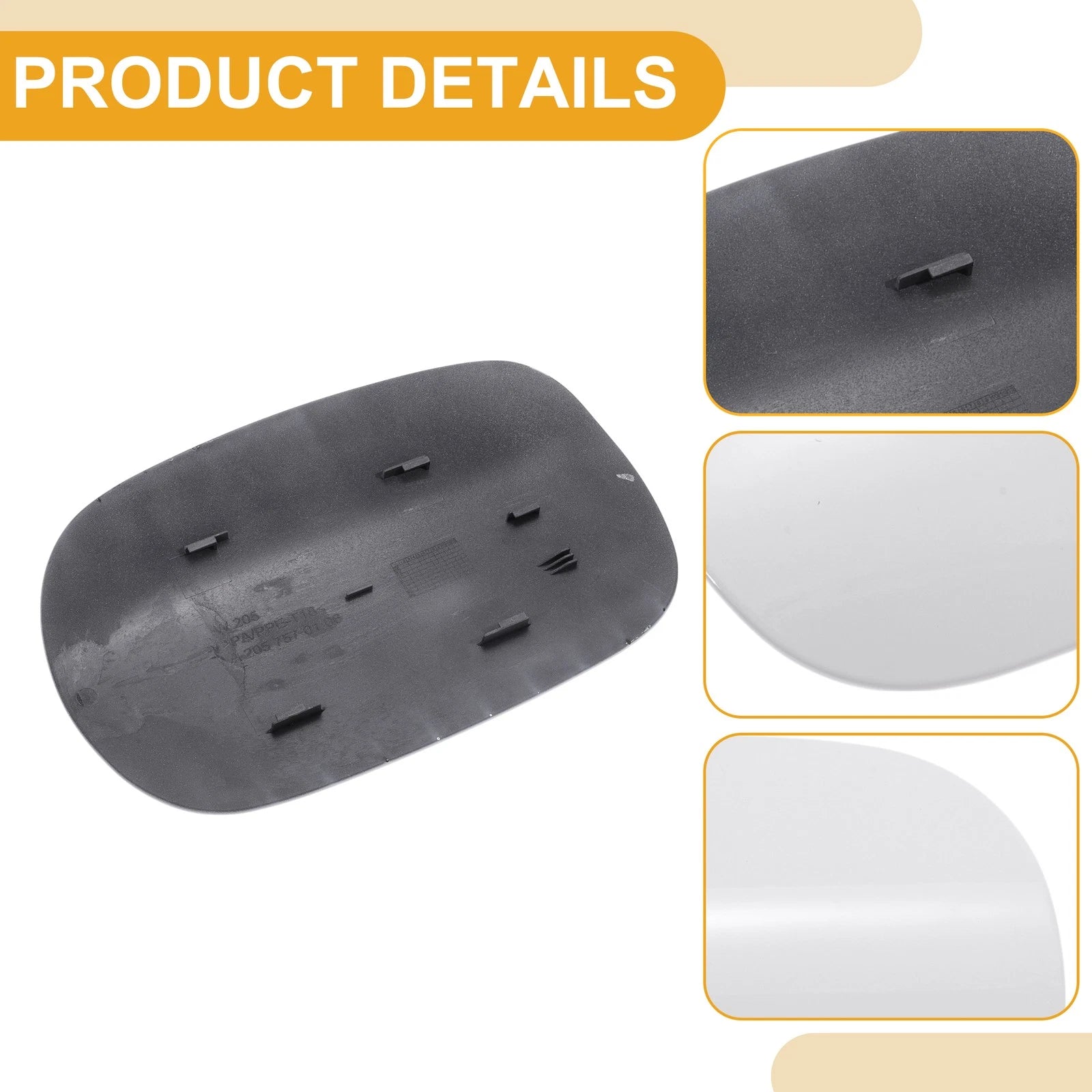 Fuel Tank Door Cap for Mercedes-Benz C180 C200 (2015–2021) No. 2057570106 White
