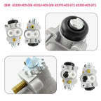 Set of 4 Front Brake Wheel Cylinders for Honda TRX300FW (1988–2000)