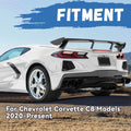 Rear Trunk Spoiler High Wing for Chevy Corvette C8 Z51 (2020–2025)