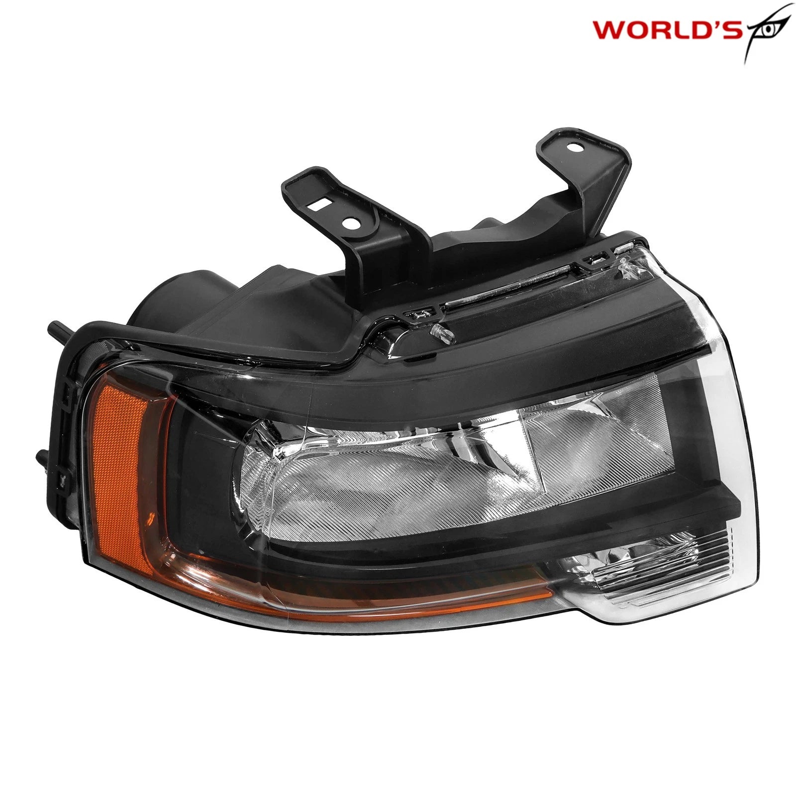 Halogen Headlight for Ford Expedition (2015–2017) Black Right Side