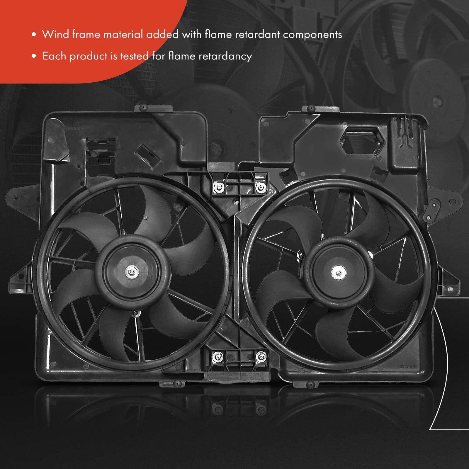 Dual Cooling Fan Assembly for Ford Escape (2001-2004)