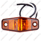 4pcs LED Light Diode Amber Clearance Side Marker for Universal Trailer