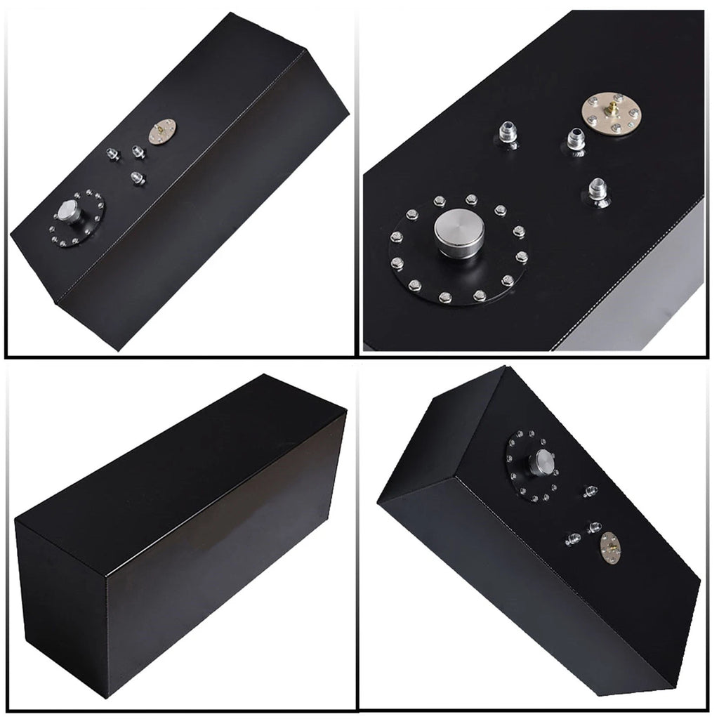 Set of 1 Slim Race Drift Fuel Cell Gas Tank for Universal Applications (60L)