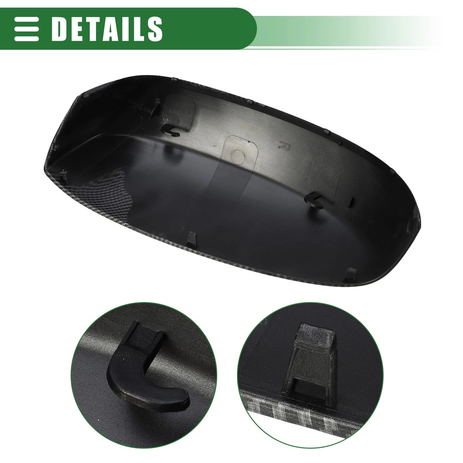 Set of 2 Rearview Mirror Covers for Chevrolet Silverado 1500 (2019–2023)