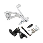 Chrome Mid Controls Brake Side for Harley Fat Bob Sport Glide (2018–2025)
