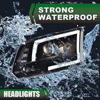 LED Tube Projector Headlights for Dodge Ram 1500 2500 3500 (2009–2012)