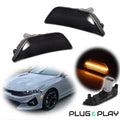2X Smoked LED Side Marker Lights for Kia K5 (2021–2024)