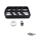 Black Dominator Brake Pedal Pad for Harley Dyna Softail Touring Freewheeler (2016–2023)