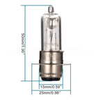 Halogen Headlight Bulb for Off-road Bike Scooter Gokart