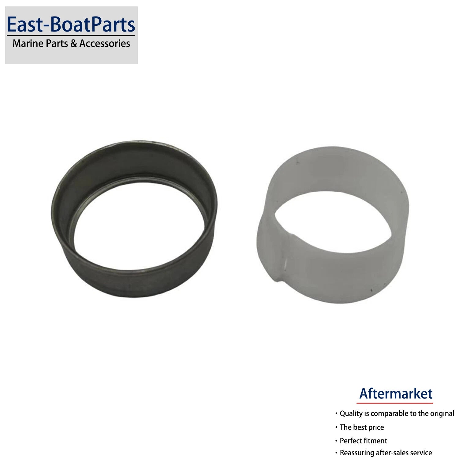Driver Shaft Space & Collar for Yamaha Outboard 50-300 HP (61A-45538, 61A-45527)