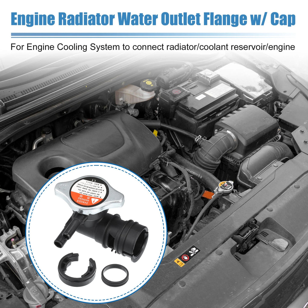 Engine Radiator Coolant Filler Neck for Toyota Lexus (1643131490, 1640162100)