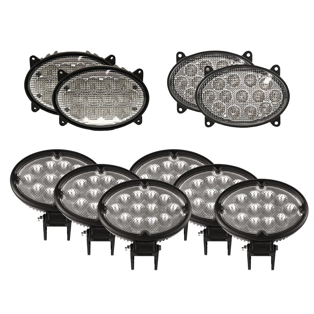 LED Flood Beam Light Kit for John Deere 20 & 30 Series Tractors