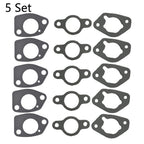 Set of 5 Carburetor Gasket Repair Parts for Honda GX390 GX340 (11HP 13HP)