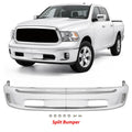 Chrome Steel Front Bumper for Dodge Ram 1500 (2013–2018)