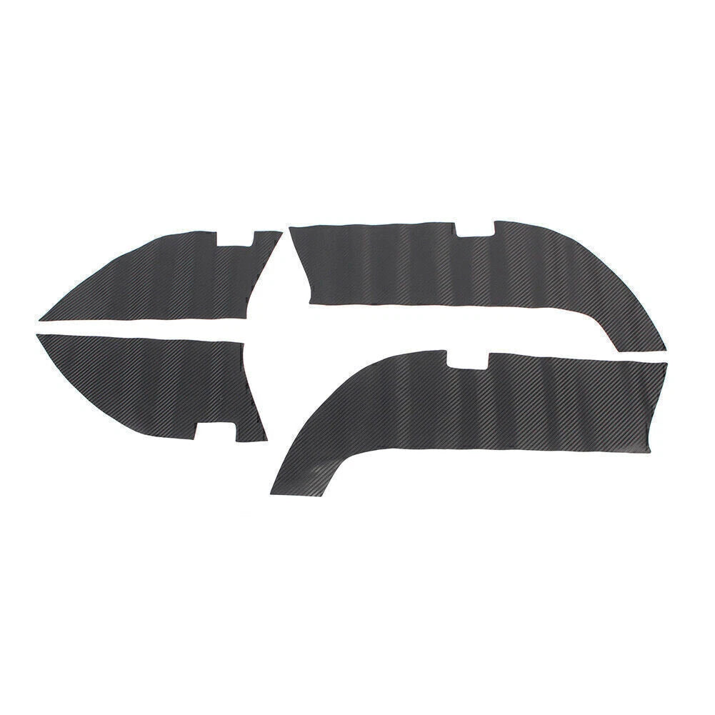 Set of 4 Car Door Anti Kick Pad Protection Covers for Mercedes Benz GLE W166 (2015–2019)
