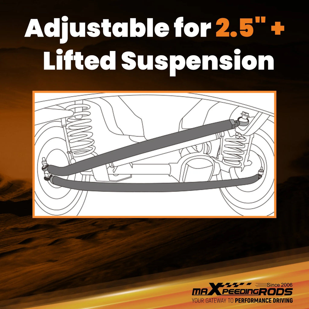 Adjustable Crossover Steering Kit for Jeep Comanche MJ (1990-1992)