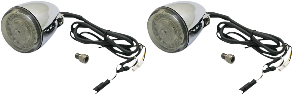 ProBEAM Turn Signals for Custom Dynamics (Chrome) (PB-IND-FTS-AW-C)