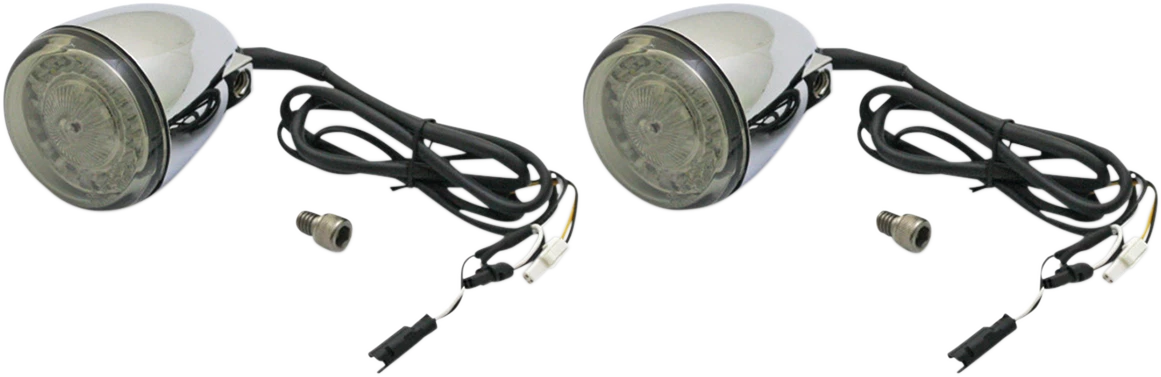 ProBEAM Turn Signals for Custom Dynamics (Chrome) (PB-IND-FTS-AW-C)