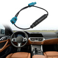 2X FM AM Radio Adapter Cable for Car (Fakra Z to DIN, 15cm)