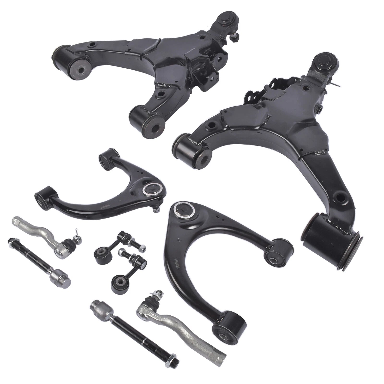 Set of 2 Front Upper Lower Control Arms for Toyota Sequoia Tundra (2008–2019)