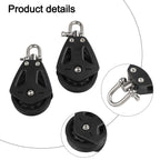 Heavy Duty Rotating Pulley Block for Marine Rigging (Nylon Construction)