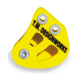 TM Designworks Rear Chain Guide for Suzuki LTR 450 (2008–2009) - Yellow