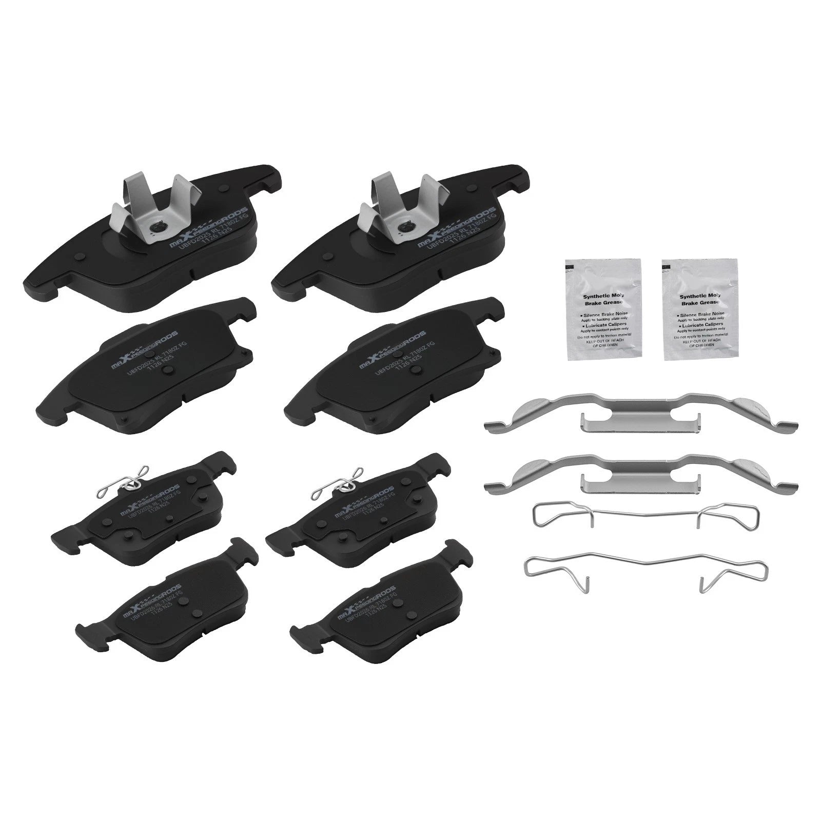 Ceramic Brake Pads Kit for Ford Police Responder Hybrid (2019–2020)
