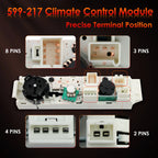 HVAC Climate Control Module Panel for Chevrolet Express GMC Savana (1996–2020) 599-217