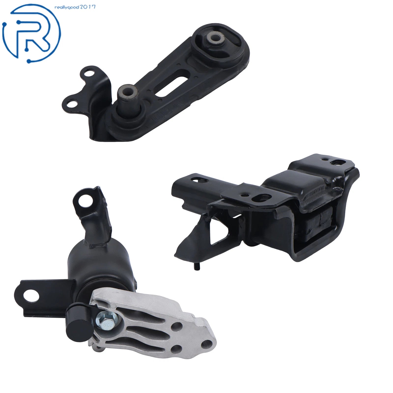 3PCS Engine Motor & Auto Transmission Mount Set for Mazda 2 1.5L 4428 4429 4430