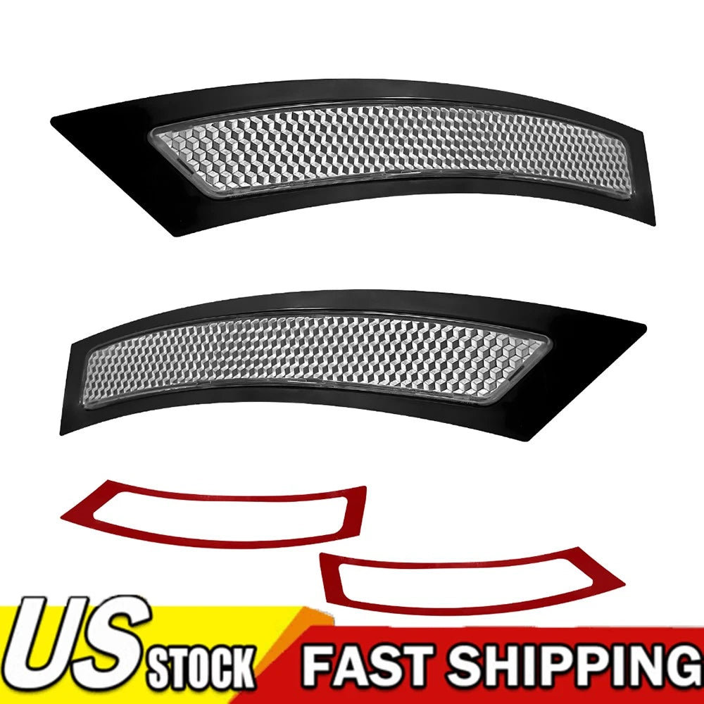 Set of 2 Front Bumper Reflectors for BMW E92 E93 328i 335i (2007–2013)