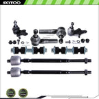 8pc Front Tie Rod End Sway Bar Suspension Kit for Toyota Paseo (1992–1997)