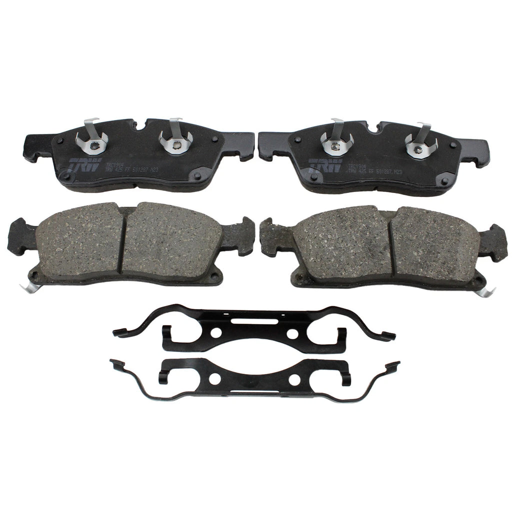 Set of 4 TRW Pro Front Ceramic Brake Pads for Dodge Durango Jeep Grand Cherokee