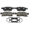 Set of 4 TRW Pro Front Ceramic Brake Pads for Dodge Durango Jeep Grand Cherokee