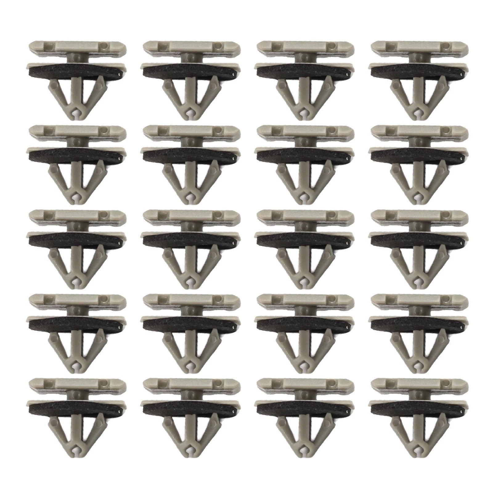 20X Plastic Rivet Clips for Universal Applications