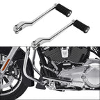 2X Chrome Left Heel Toe Shift Lever Pedals for Harley Touring Road Glide (1988–Up)
