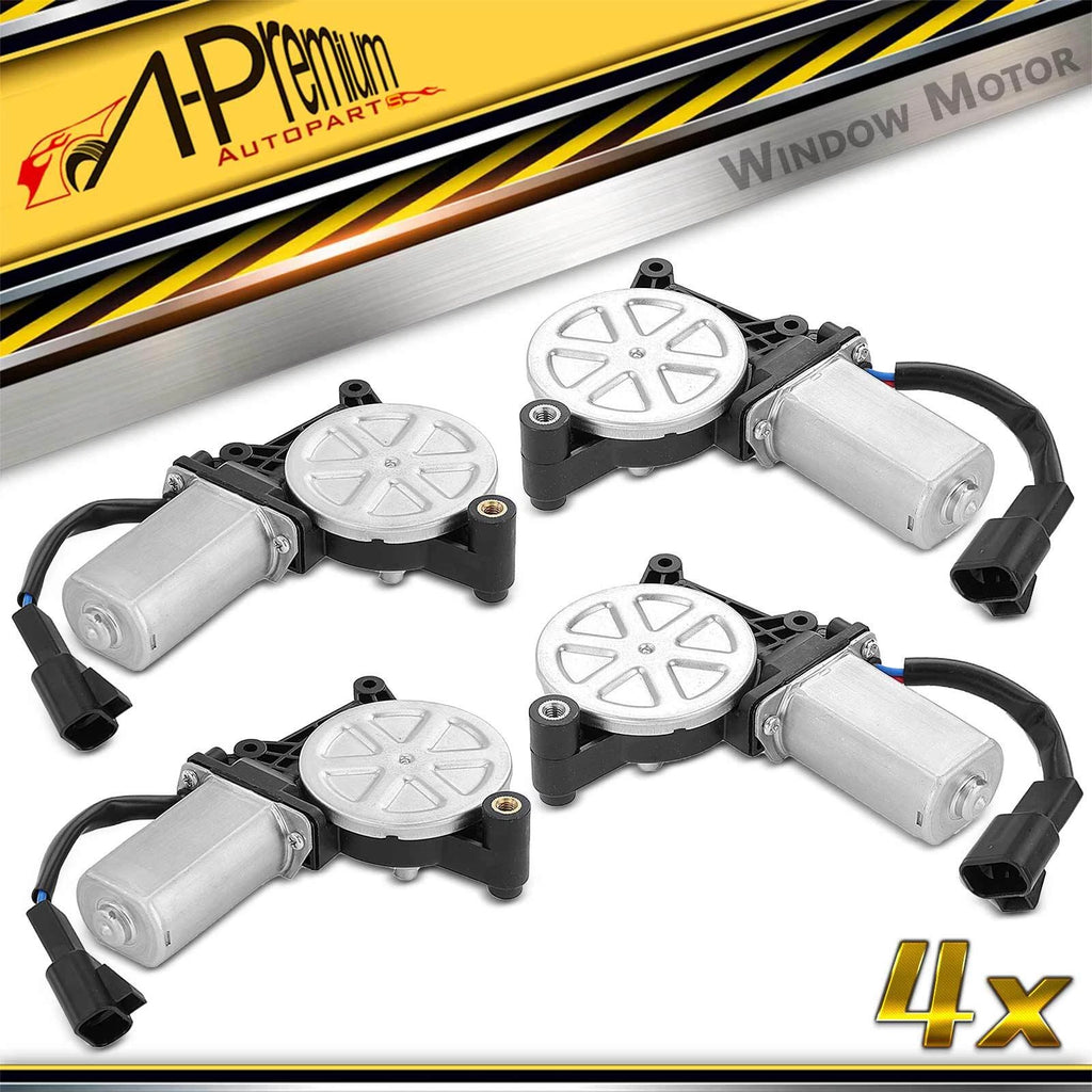 Set of 4 Window Motors for Chevy Silverado GMC Sierra