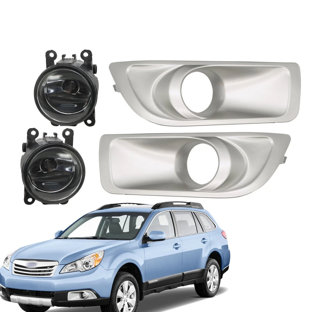 Pair Halogen Fog Lights for Subaru Outback (2010–2012)